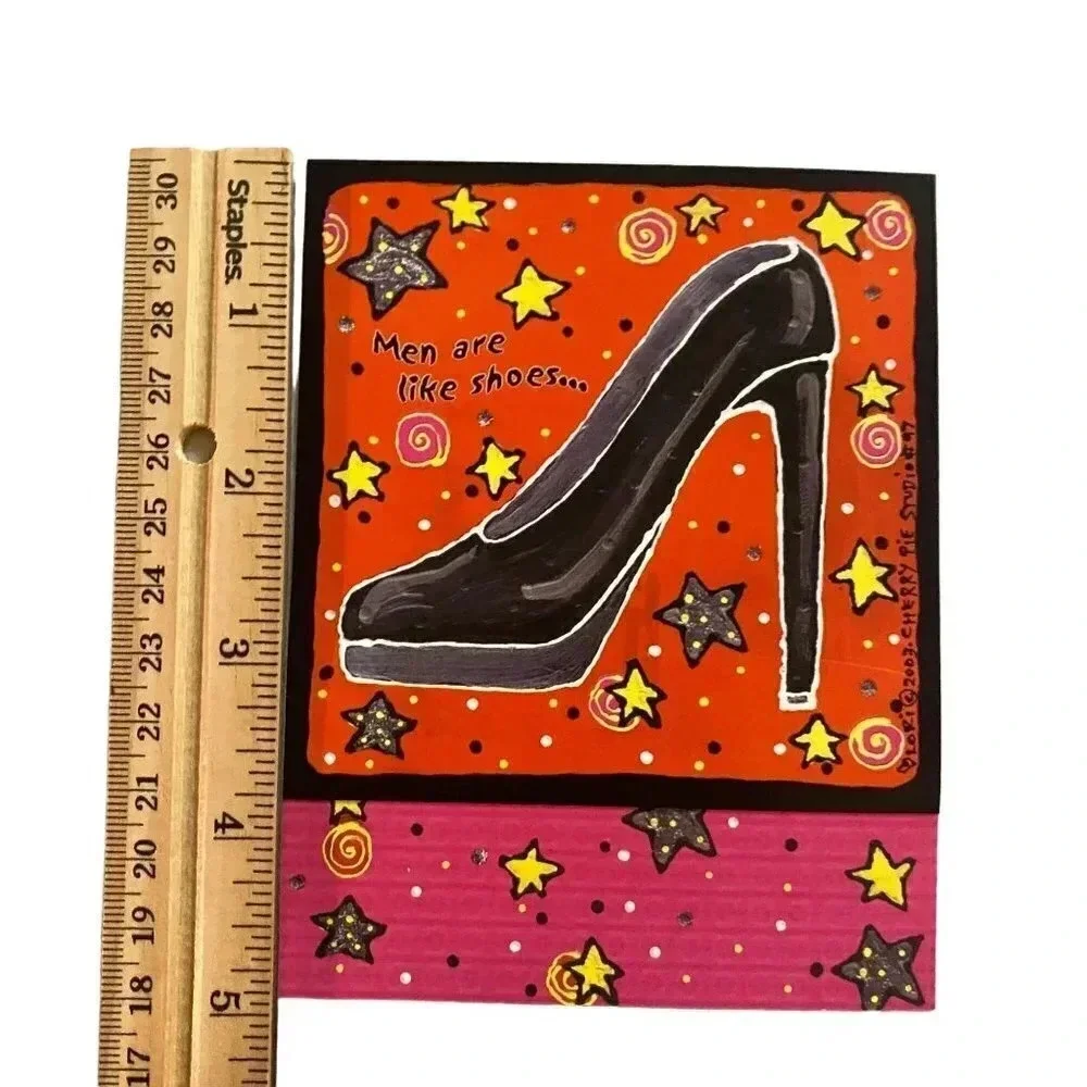 FRIENDS High Heels Vintage 6/pk Leanin'‎ Tree Greeting Cards Lori Wiseman NIP